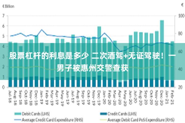 股票杠杆的利息是多少 二次酒驾+无证驾驶！一男子被惠州交警查获