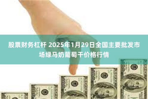 股票财务杠杆 2025年1月29日全国主要批发市场绿马奶葡萄干价格行情